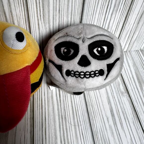 Russ Fortnite Durrr Burger Russ 2019 4.5" And Skull Trooper 3 Epic Games Plush - Picture 3 of 7